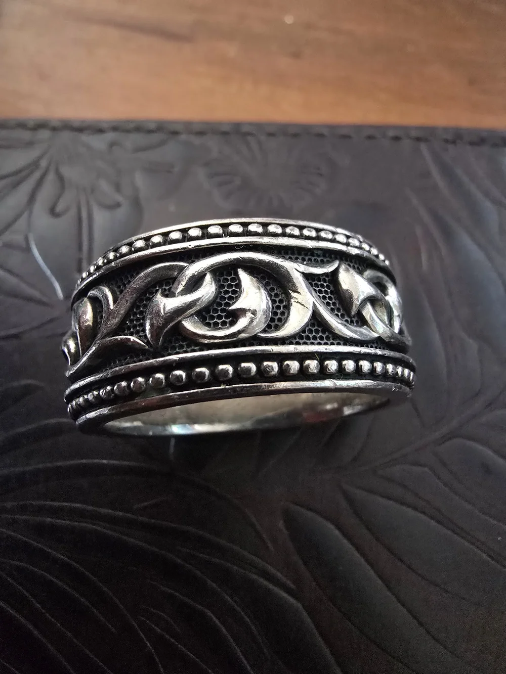Scott Kay Men’s Sterling Silver Sparta Ring. Scott Kay 14.5 mm
